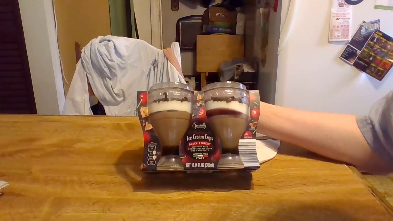 taste test snack Thursday specially selected Italian ice cream black