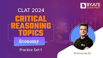 Critical Reasoning Questions | CLAT 2024 Critical Reasoning Preparation | Practice Set 1 | CLAT Exam