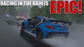 Super tough battle in the rain! | iRacing Toyota GR86 at Brands Hatch