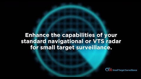 Rutter sigma S6 Small Target Surveillance STS System