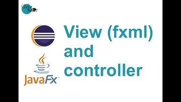 2/8 Create a text editor (Java) - Create the view (fxml) and its controller