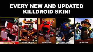 WINNING WITH EVERY NEW KILLDROID SKIN in DIE OF DEATH (Fashionably Late Update)