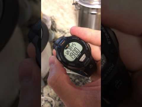 Timex  Iron Man triathlon wrist watch instructional video Watch on how to use