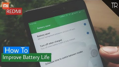 Tips to Improve battery life on MIUI 8 🔥🔥| save 40% battery |