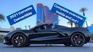 2021 Chevrolet Corvette Stingray Convertible 3LT Z51 - Complete overview inside \& out