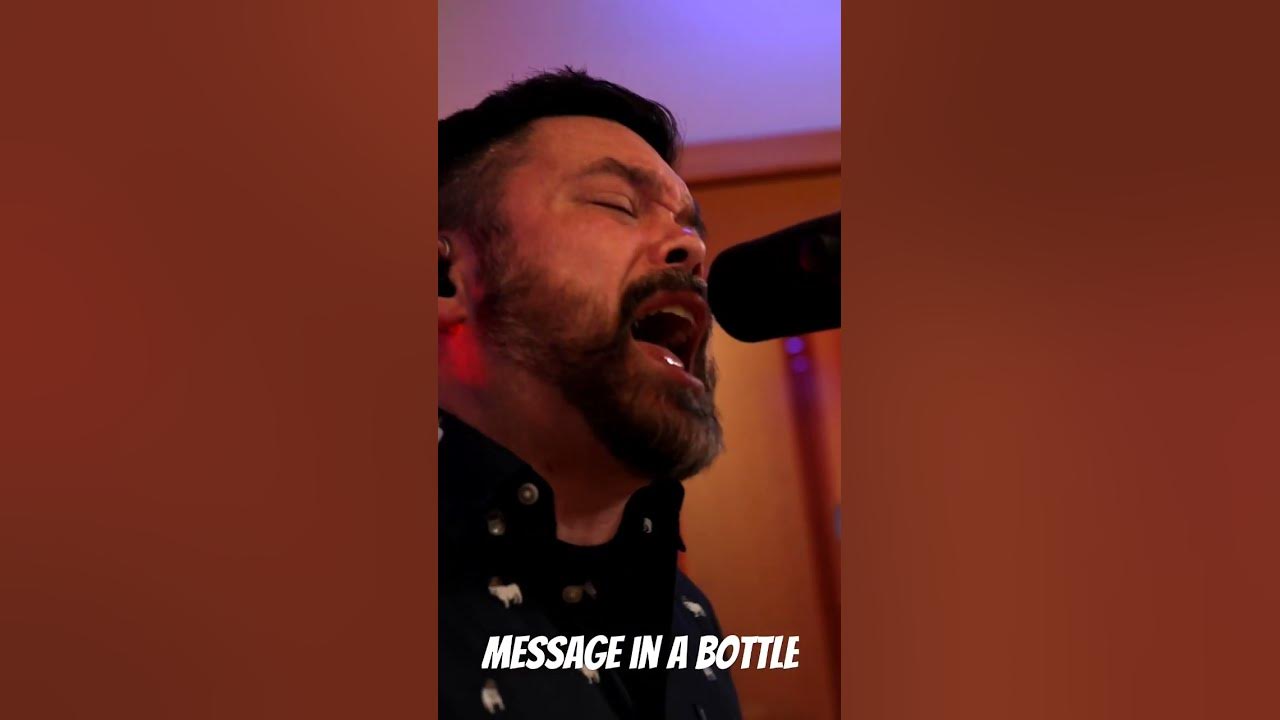 EPIC cover of Message In A Bottle by The Police #messageinabottle #coverlive #music #sting