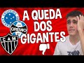 TIMES GIGANTES que foram REBAIXADOS NO BRASILEIRÃO!!