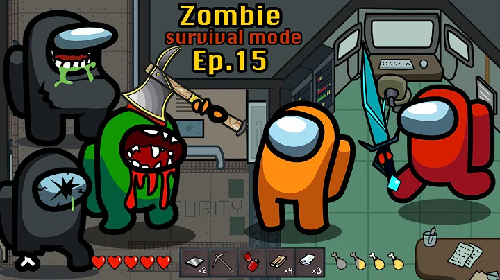 Survival Mode 🛠 Among Us Zombie - Ep 15 BLASTER - Animation