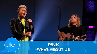 P nk s Performs What About Us