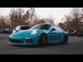 Miami blue porsche 911 gt3 touring