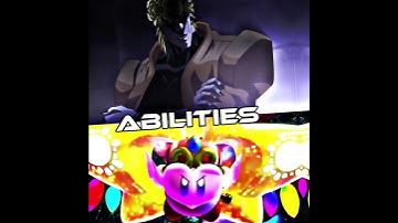 Anime vs Gaming part 2 #edit #powerscaling #whoisstrongest #animeedit #wisedit #kirby #jjba