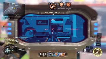 Cod B03 Clip~My First Sniper Quad Feed Kill Cam!!! (Sorry It Got Cut A little)