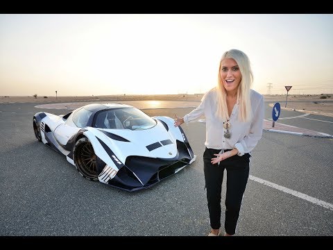 World's First Person To Drive THE DEVEL SIXTEEN