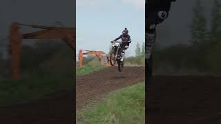 Having Fun on a Brand New 500cc 2 Stroke Dirt Bike! #shorts