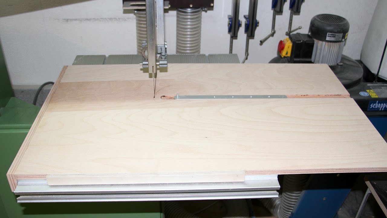 Bandsäge Kreisschneider / Circle Jig Bandsaw - diy