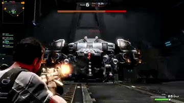 Kolossus Multi-Turret Boss fight in Zombies Monsters Robots (ZMR)