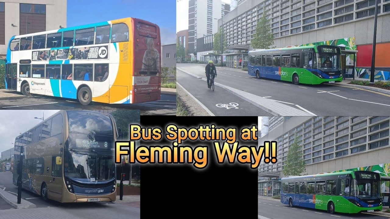 Bus Spotting at Swindon Fleming Way | Day 1!!