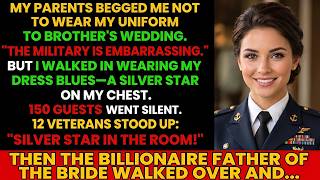 Take It Off! My Mom Begged Me to Hide My Uniform at My Brother's Wedding—Then 12 Veterans Stood Up