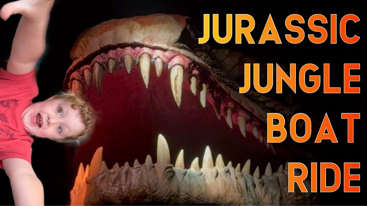 Jurassic Jungle Boat Ride POV + Full Ride 🦖 | Worth It for Families or Tourist Trap?