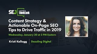 Content Strategy \& Actionable On-Page SEO Tips to Drive Traffic in 2019