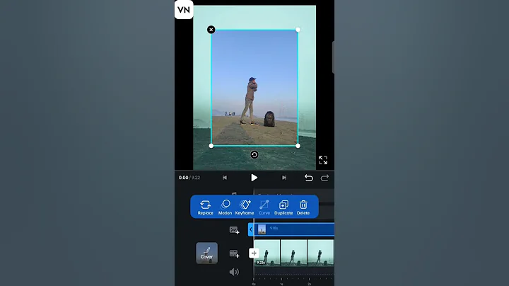 VN Tutorials Keyframe editing trend #trendingshorts #trendingvideo #mgdonor #vnvideoeditor