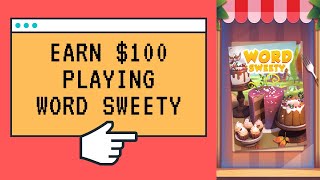 EARN $100 PAYPAL BY PLAYING WORD SWEETY GAME screenshot 3