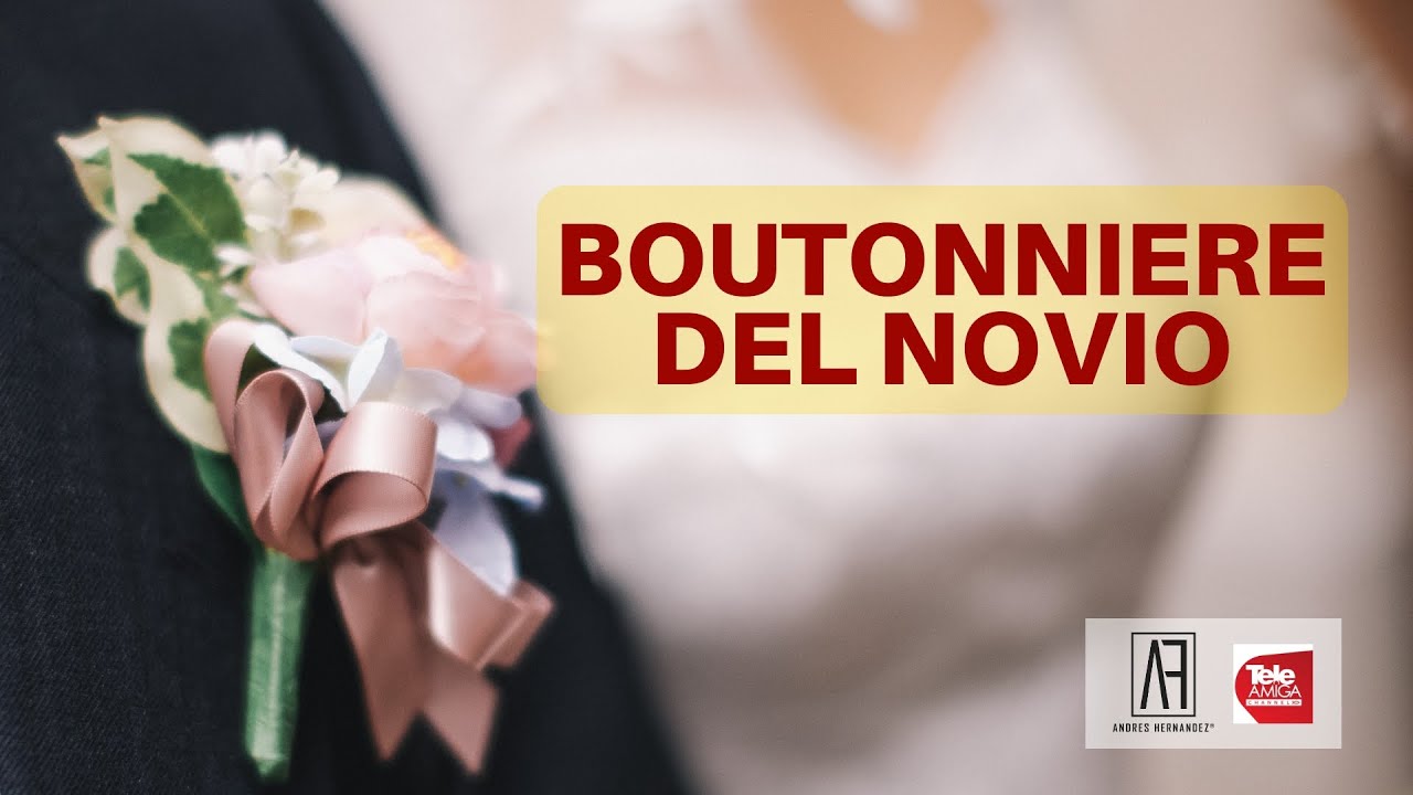 ATENCIÓN! Boutonniere de NOVIO