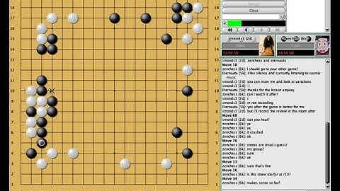 Teaching Game vs 6k (ZenChess on KGS) Review - Go/igo/baduk/Weiqi