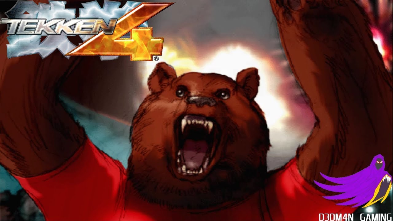 TEKKEN 4: Story Mode with Kuma (Playstation 2) | D3DM4N GAMING
