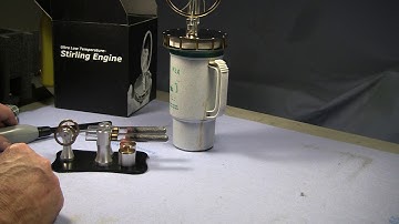 Toy engines - Thermo-accoustic and low temp. stirling