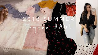 TRY ON SUMMER CLOTHING HAUL (SHEIN, FOREVER 21, IAMGIA,)