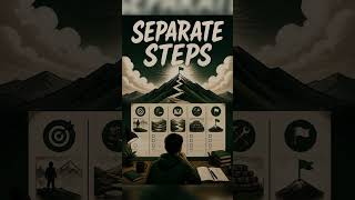 Before you quit the goal, split it like this | Stepwise Goal Planner Ai #5