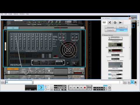 Using Multi-channel Output/Mix in Reason (리즌강좌 - 멀티채널 아웃 악기 이용하기)