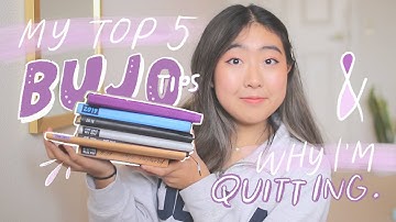 what i learned from 5 years of bullet journaling (and why i