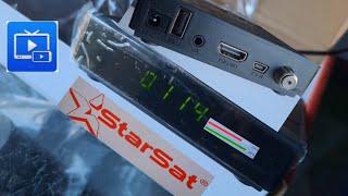 Star Sat SR 4077 HD Unboxing2023