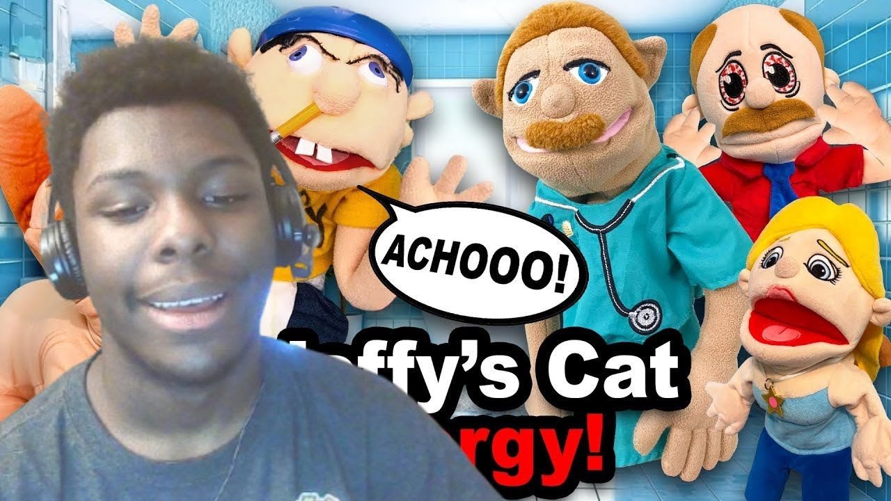 Ryan Reacts To Jeffy's Cat Allergy!