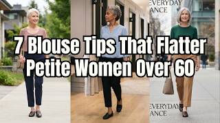 7 Blouse Tips That Flatter Petite Women Over 60