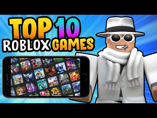 INCRÍVEIS! TOP 10 MELHORES JOGOS MOBILE do ROBLOX! 