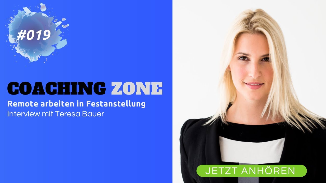 Update Coaching Zone EP019 - Interview mit Teresa Bauer von GetRemote!