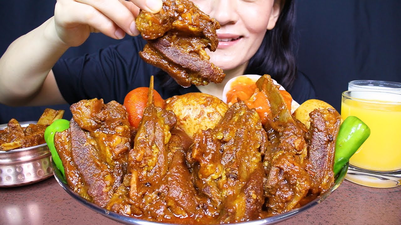MUKBANG: Eating Spicy Mutton Masala and Egg Curry with Basmati Rice #ASMR/EATING SHOW BIG BITES MUKBANG: Eating Spicy Mutton Masala and Egg Curry with Basmati Rice #ASMR/EATING SHOW BIG BITES