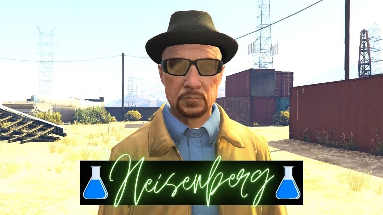 How to make WALTER WHITE , Heisenberg in GTA Online, GTA 5 character  creation, best GTA male Outfit - YouTube