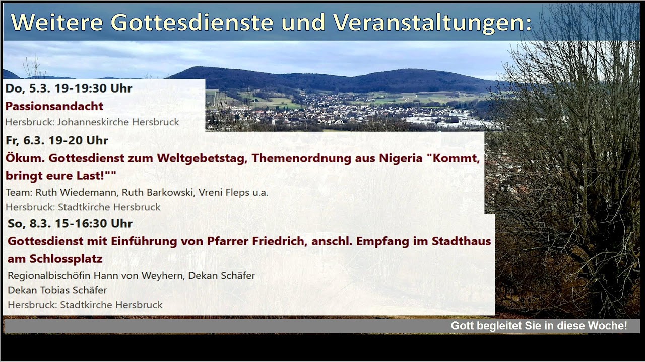 JoKi Gottesdienst Reminiszere