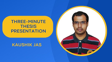 Three-Minute Thesis Presentation || by Kaushik Jas, IIT Madras || Liquefaction || Machine Learning.