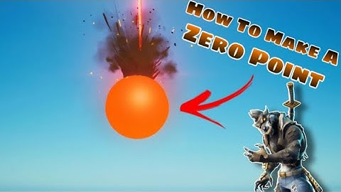 How To Make a Realistic Zero Point in Fortnite Creative!