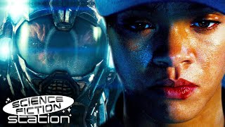 Rihanna Fights An Alien | Battleship | Science Fiction Station