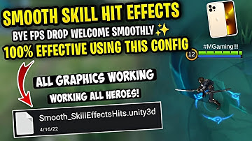 Update! Smooth Skill Hit Effects In Mobile Legends Work All Heroes & Graphics [ Patch Next Project ]