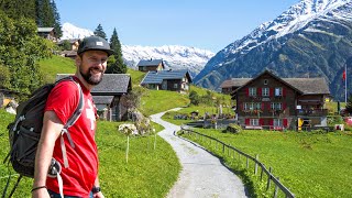 Best SECRET HIKING Trail in PERFECTLY raw Switzerland - Swiss Alps on a Budget