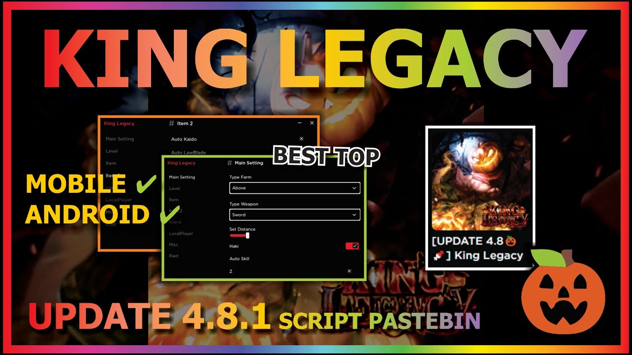 X7 Project King Legacy Mobile Script