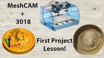MeshCAM Intro (Your first 3018 CNC project!)