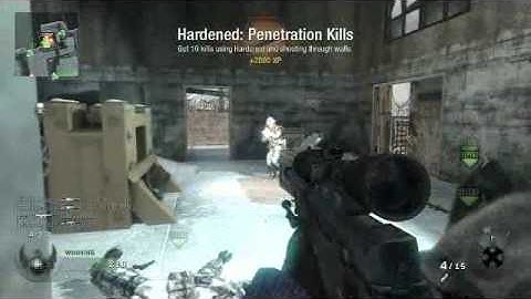 Double kill quick scope - Black Ops